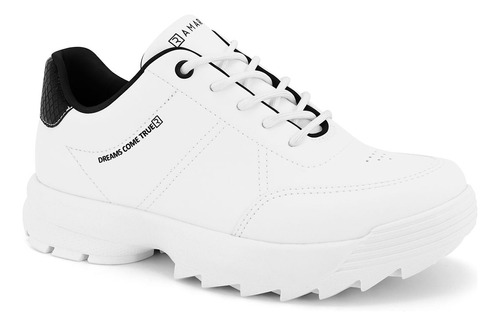 Tênis Feminino Ramarim Dad Sneaker Chunky 2375221 Branco