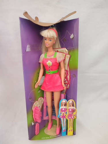 Barbie Stiker Crazy Calcomanias Divertid Vintage Mattel (Usado)