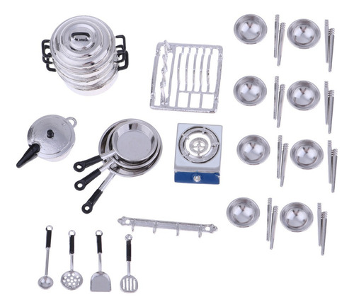 Miniatura Cocina Utensilio De Cocina De Metal Utensilios De