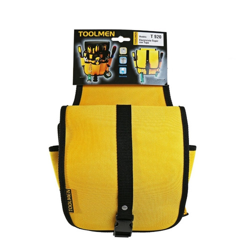 Imagen 6 de 11 de Cartuchera Portaherramientas Electricista Bolso Toolmen T920