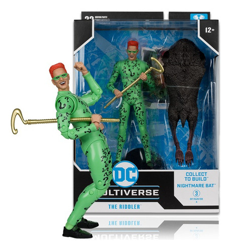 Figura 7 Dc Build-a - Batman Forever - The Riddler