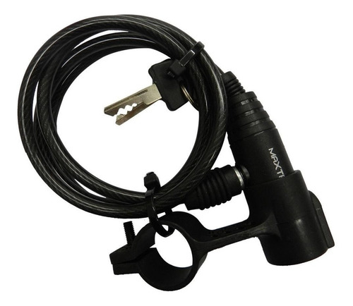 Cadeado Bicicleta Com Chave Maxtrava Mxtra0003 6mm X 1500mm