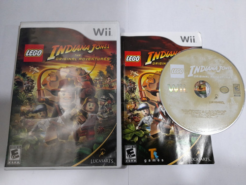 Lego Indiana Jones Completo Para Nintendo Wii