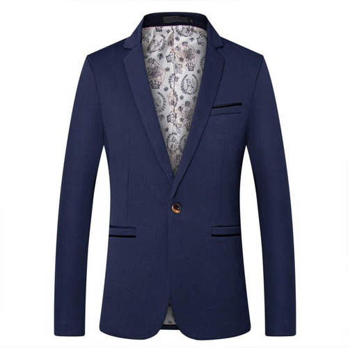 Blazer Con Forro Premium De Corte Entallado Ropa Formal