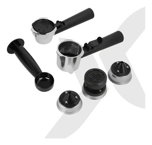 Cafetera Espresso Express Automatica Con Espumador De Leche Para Café Molido Adaptador Para Cápsula Oryx Color Crema