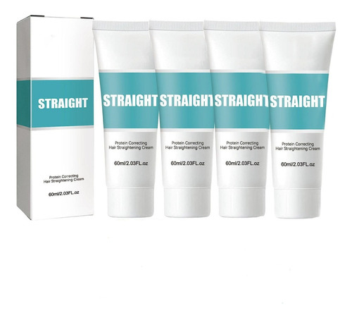 Mox Nueva Crema Alisadora Correctora De Proteínas 60ml*4pcs