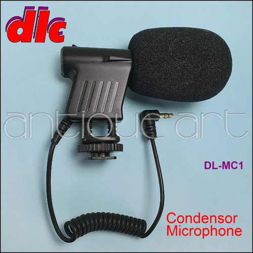 A64 Dlc Microfono Condensador Dl-mc1 Plug 3.5 Audio Video