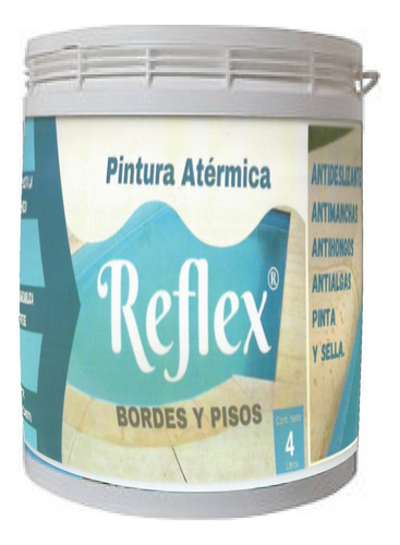 Premium Pisos Atermicos Pileta Pintura 4lts