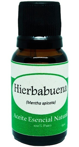 Hierbabuena Aceite Esencial Natural Puro 15ml 2