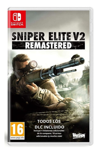 Jogo Sniper Elite V2 Remastered Nintendo Switch Europeu