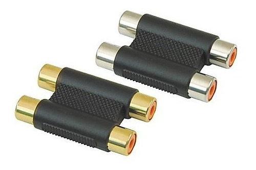 Imagen 3 de 3 de Ficha Adaptador 2 Rca H 2 Rca H Audiovideo Titan Belgrano