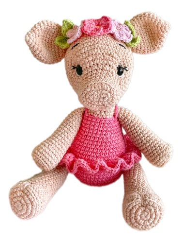 Amigurumi Cerdita / Chanchita (muñeco Tejido)