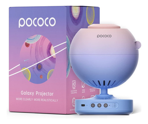 Pococo Home Planetarium Star Projector: Ultra Clear Galaxy