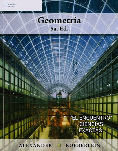 Geometría/ 5ª Edición/ Alexander Koeberlein.