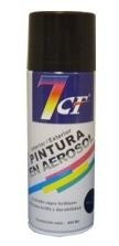 Esmalte Sintetico Pintura Aerosol Negro Mate 400ml. 7cf