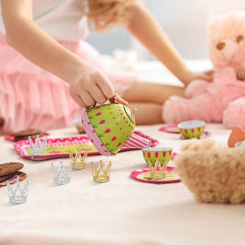 Ramo De Decoración Para Mini Tartas Con Forma De Corona, 12