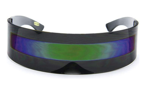 Gafas De Sol Futuristic Shield Monoblock Cyclops 100% Uv400,