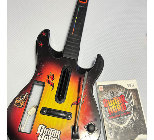 Guitar Hero Guitarra Nintendo Wii + Juego