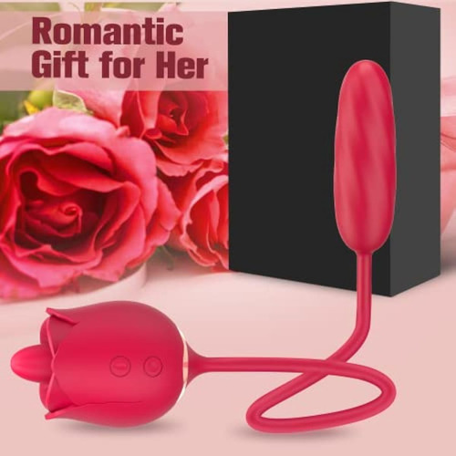 Estimulador Sexual De Rosa Para Mujer, Vibrador De