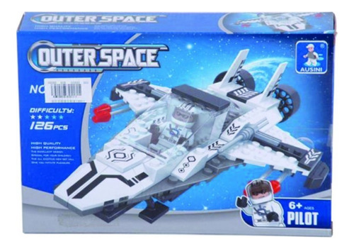 Juego De Bloques Space 126 Piezas Caja