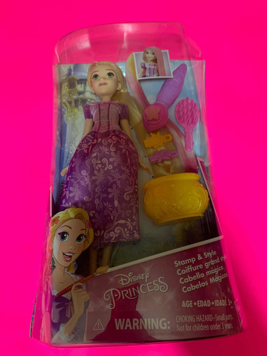 Muñeca Disney Princess Rapunzel Cabello Mágico Hasbro