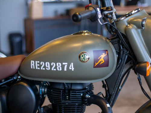 Imagen 14 de 23 de Royal Enfield Signals Marsh Grey Reserva Ya
