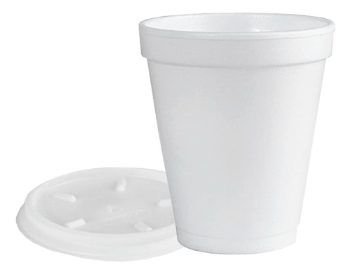 Vasos Para Cafe Termicos Con Tapa 180 Cc X 25 Unidades