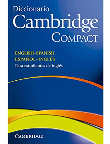 Diccionario Compact Ingles Espanol - 