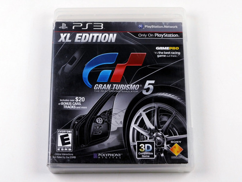 Gran Turismo 5 Xl Edition Original Ps3 Playstation 3