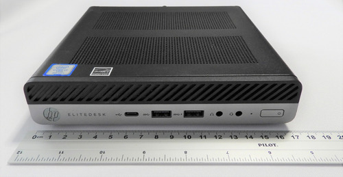 Poderoso Cpu Mini Hp Elitedesk 800 G4 I7-8th 3.2 8gb, 256 M2