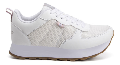 Topper T.350 Wedge Mujer Adultos - Blanco/Gris wind/Rosa veil