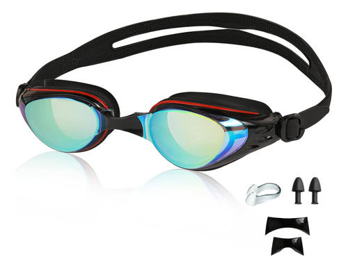 Ewpjdk Gafas De Natación Para Miopes, Antivaho, Graduadas, G