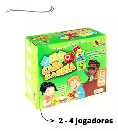 Uni 4 - Jogo de Tabuleiro - Brinquedo Educativo de Competição