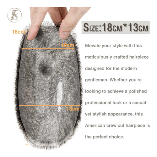Peruca Masculina Curta Buzz Cut 11g