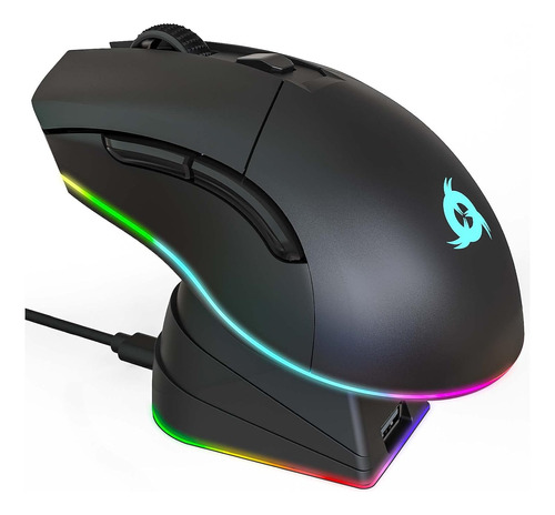 Blaze Pro - Mouse Inalámbrico Recargable Para Juegos Con Bas