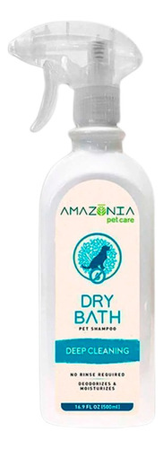 Shampoo Amazonia Pet Care En Seco 500ml
