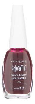 Esmalte de uñas color Maybelline Colorama de 8mL de 1 unidades color Uva