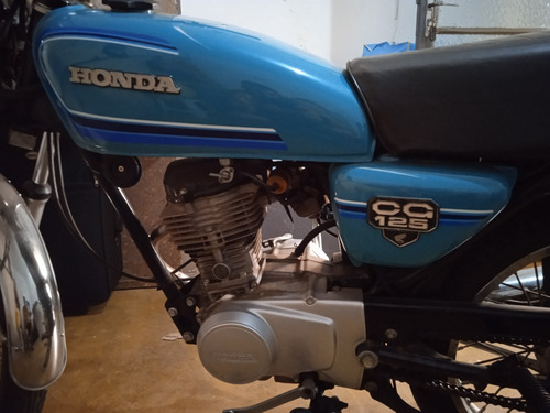 Honda Cg 1981 - Azul - Relíquia