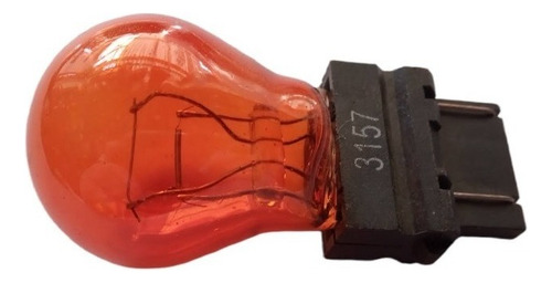 Ampolleta 3157 2 Contactos Naranja 12 Volt