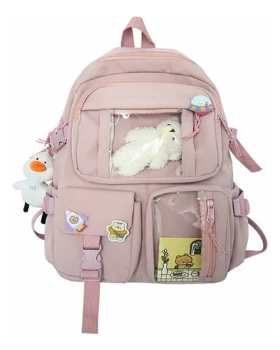 comprar Mochila De Versión Coreana Sólida De Gran Capacidad