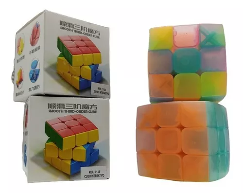 Cubo Mágico Profissional Interativo 3x3 Magic Cube Rápido