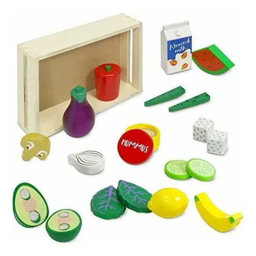 Juguetes Veganos De Madera Con Cajón De Madera Juego ...