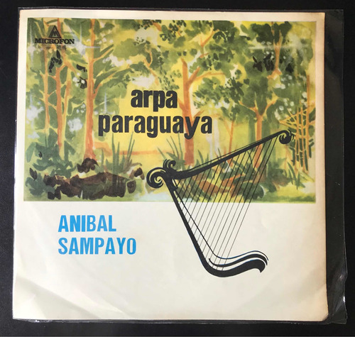 Vinilo Anibal Sampayo Arpa Paraguaya Che Discos