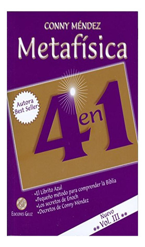 Metafísica 4 En 1. Volumen Iii Alejandro Mendez