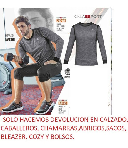 Playera Cklass 287-63 Deportiva-outlet/saldos Mchn