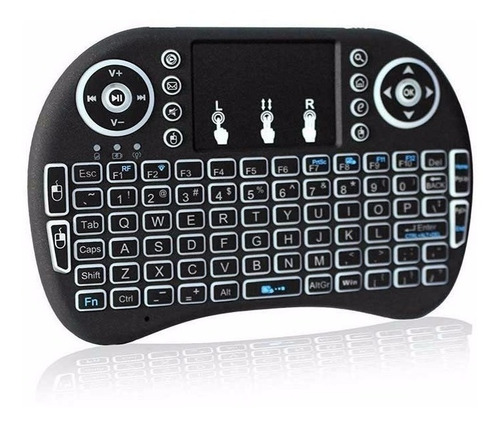 Mini Teclado Español Inalambrico Bluetooth Iluminado Smart