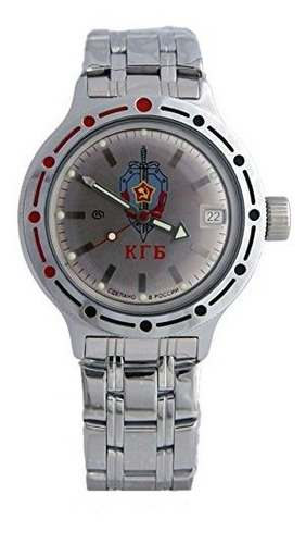 Vostok Anfibio Militar Ruso Zambullidor Reloj Kgb Cccp