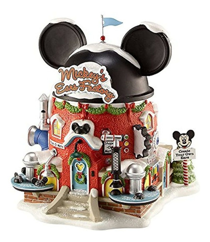 Miniatura De Fábrica Con Orejas De Mickey Mouse E
