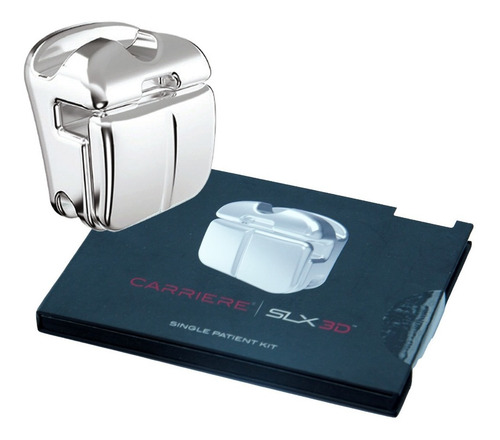 Imagen 1 de 1 de Brackets Carriere Slx 3d Metálico 5x5 Sup/inf