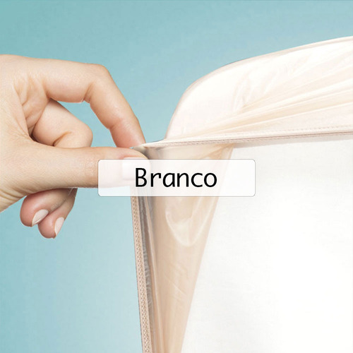 Imagem 1 de 6 de Lençol Protetor Elást Geriátrico Pvc Silicone Casal Standard